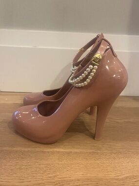 Vivienne Westwood X Melissa Skyscraper Pearl Heels